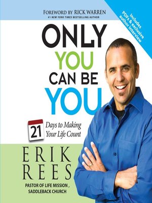 cover image of Only You Can Be You